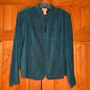 NWOT Vintage Renaissance Long SleeveTop Jacket Blazer Size L